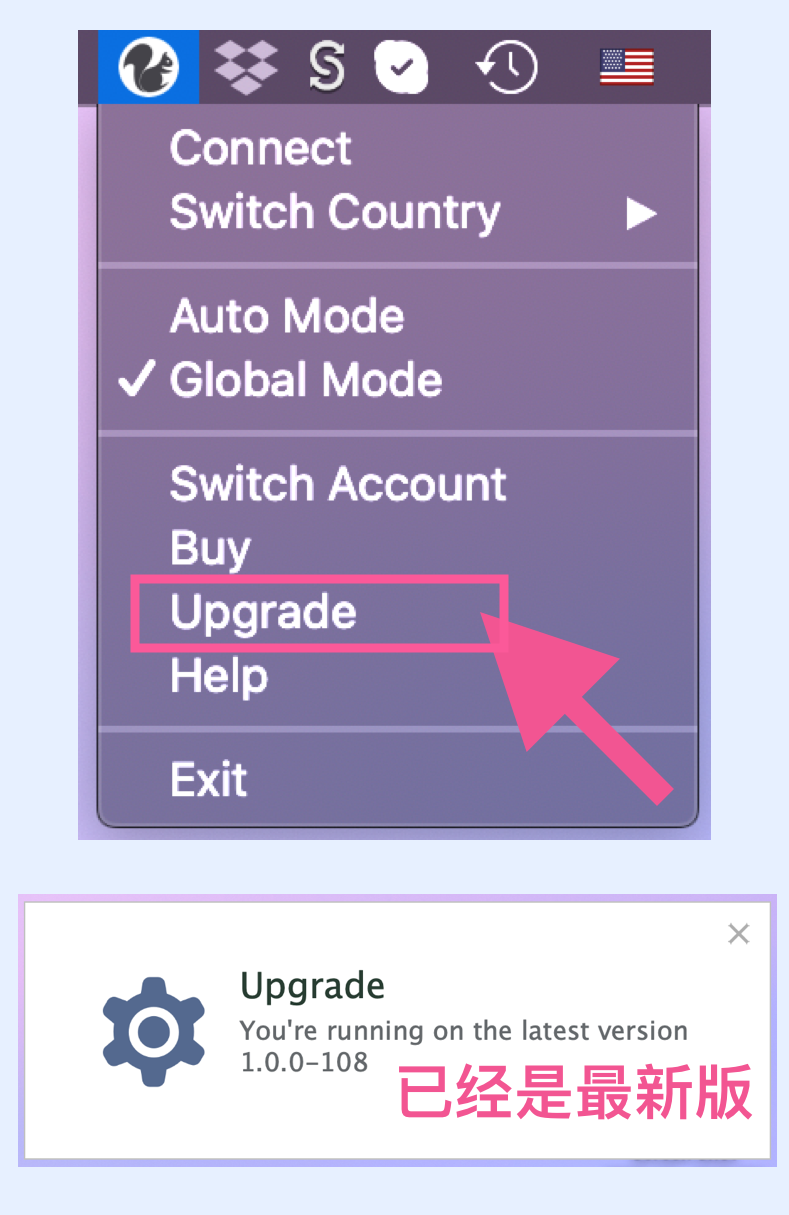 SquirrelVPN Upgrade